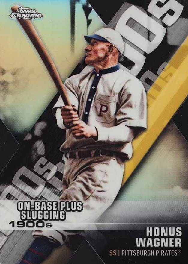 2020 Topps Chrome Decade of Dominance Die-Cut Honus Wagner #DOD11 Baseball Card