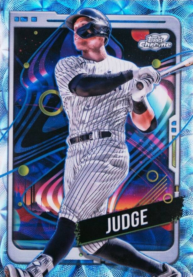 2024 Topps Chrome Cosmic Aaron Judge #68 Baseball Card
