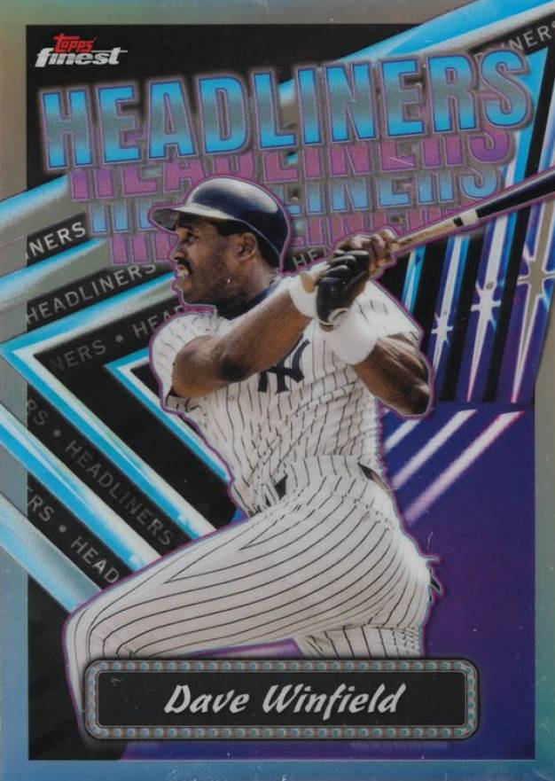 2023 Topps Finest Finest Headliners Dave Winfield #FH13 Baseball Card