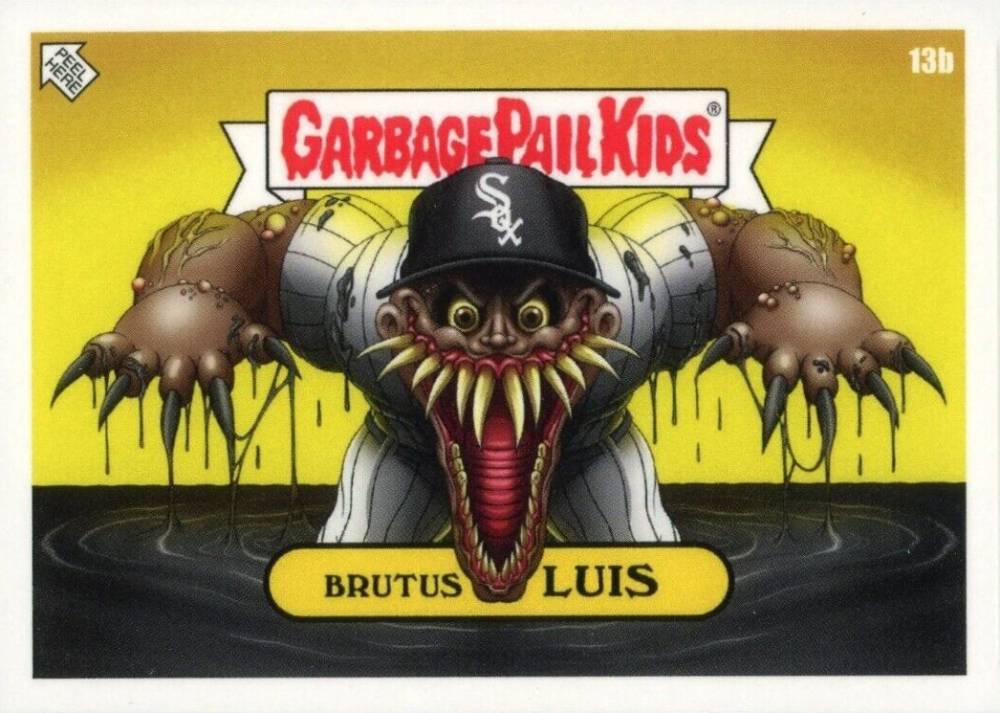 2022 Topps Garbage Pail Kids GPK X MLB Series 2 Alex Pardee Brutus Luis #13b Baseball Card