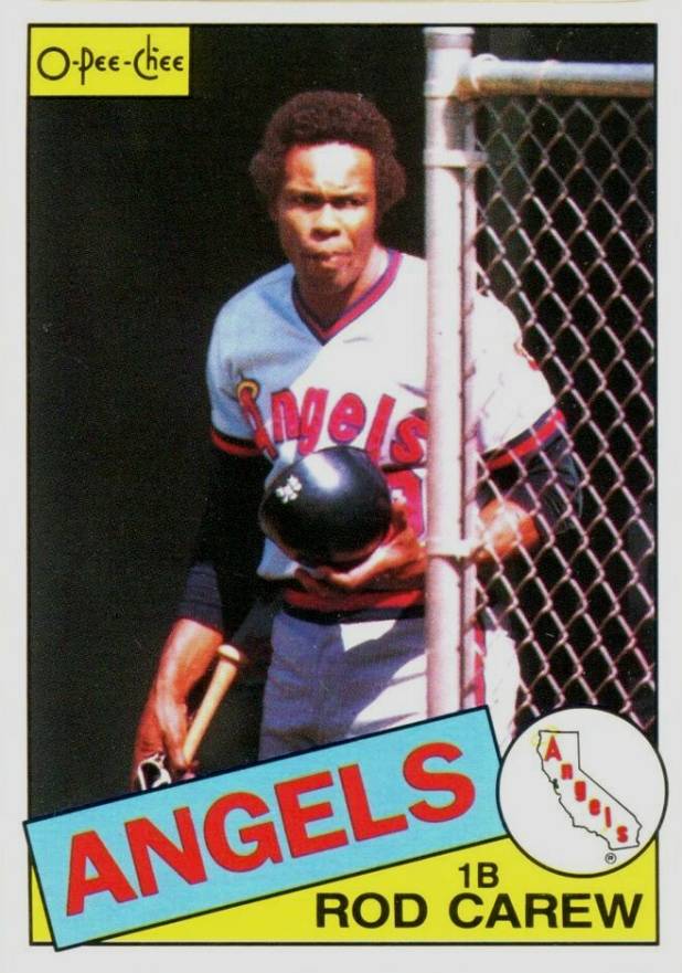 1985 O-Pee-Chee Rod Carew #300 Baseball Card