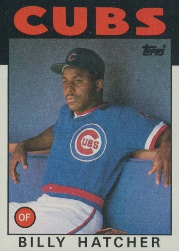 1986 Topps Billy Hatcher #46 Baseball Card