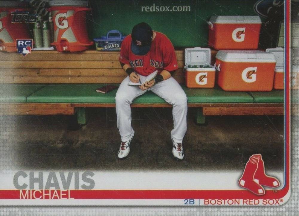 2019 Topps Update  Michael Chavis #US170 Baseball Card