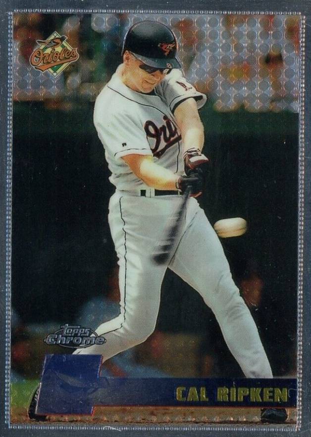 1996 Topps Chrome Cal Ripken Jr. #67 Baseball Card