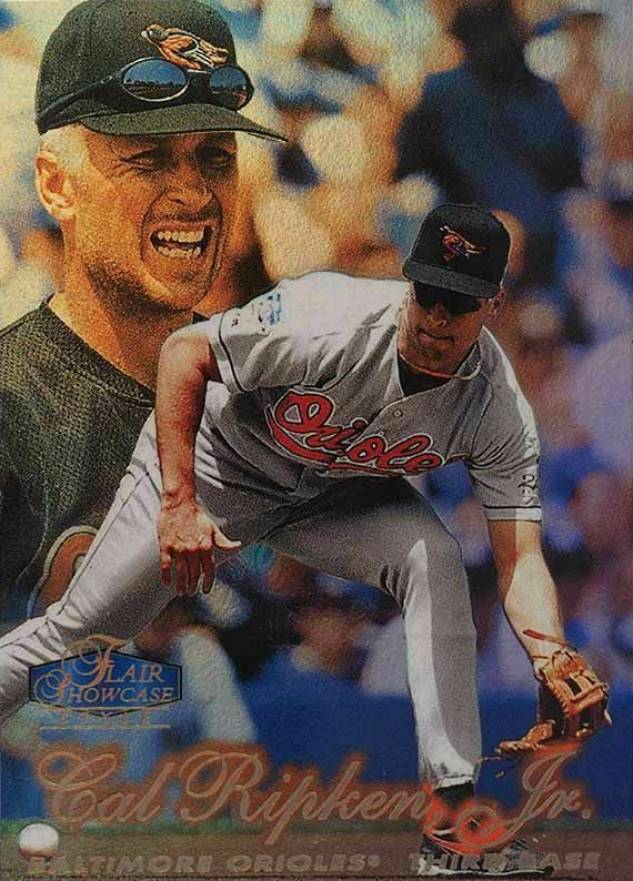 1998 Flair Showcase Cal Ripken Jr. #8 Baseball Card