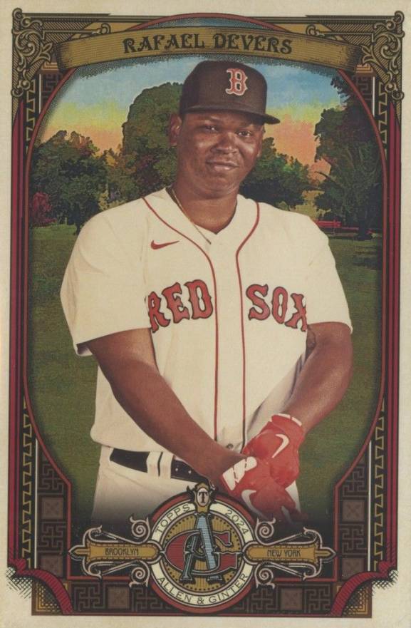 2024 Topps Allen & Ginter Allen & Ginter Boxloader Rafael Devers #13 Baseball Card