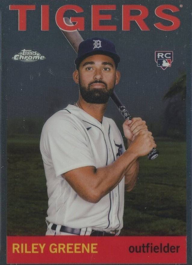 2023 Topps Chrome Lids 1964 Design Riley Greene #64-1 Baseball Card