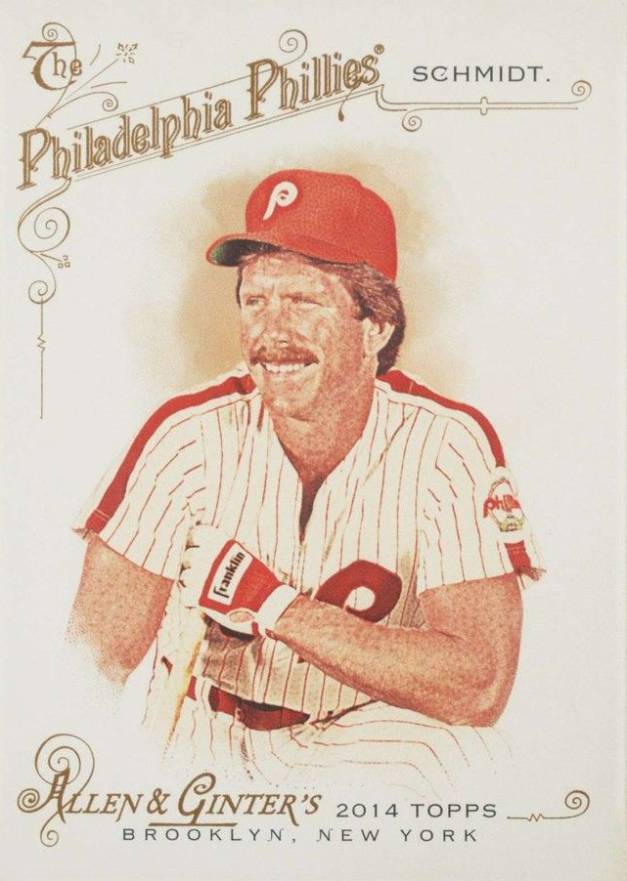 2014 Topps Allen & Ginter Mike Schmidt #150 Baseball Card