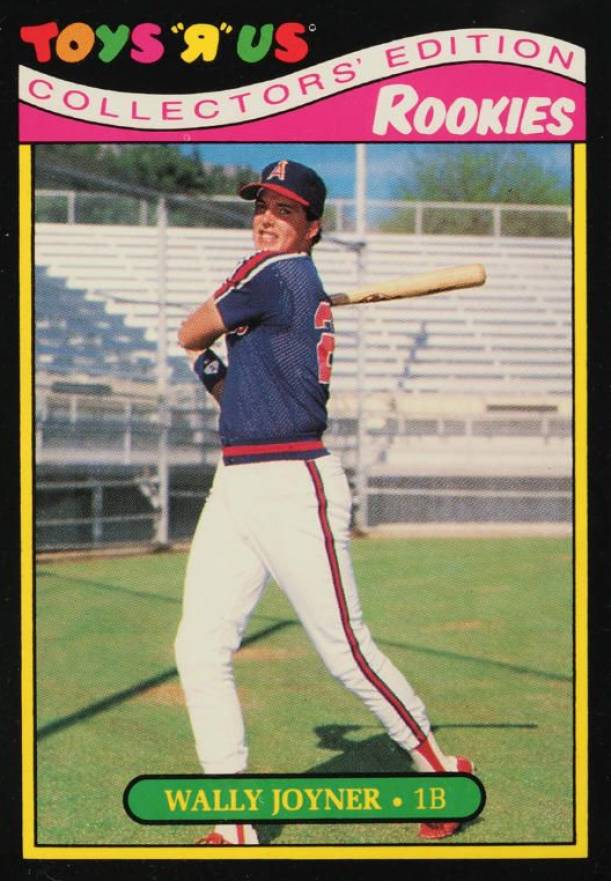 1987 Toys R Us Rookies Wally Joyner #14 Baseball Card