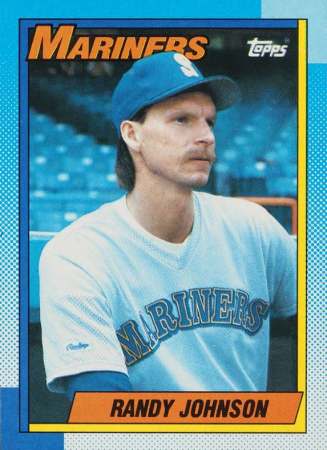 1990 Topps Randy Johnson #431 Baseball Card