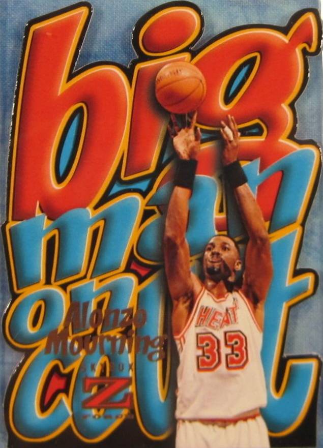 1996 Skybox Z-Force Big Man on Court Basketball Card Set