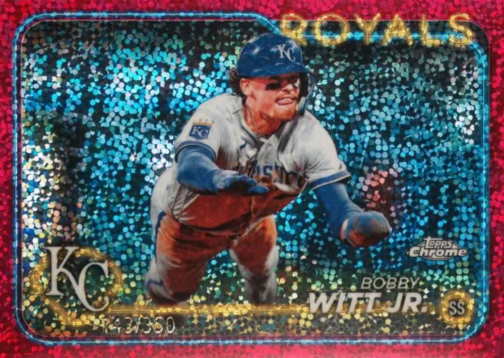 2024 Topps Chrome Bobby Witt Jr. #120 Baseball Card