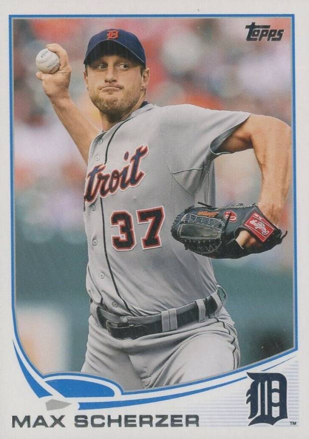 2013 Topps Max Scherzer #37 Baseball Card