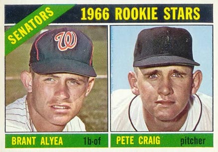 1966 Topps Brant Alyea #11 Baseball Card