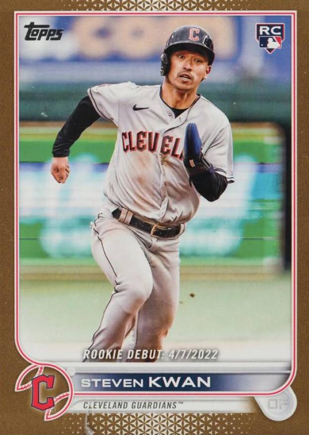 2022 Topps Update Steven Kwan #US54 Baseball Card