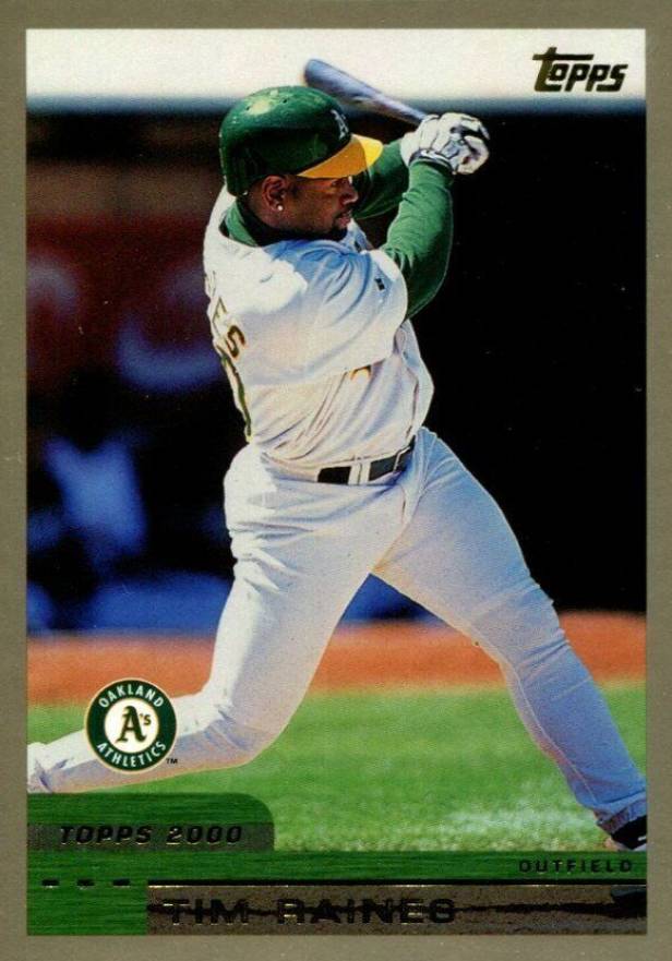 2000 Topps Tim Raines #71 Baseball Card