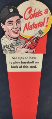 1952 Coca-Cola Playing Tips Test Phil Rizzuto # Baseball Card