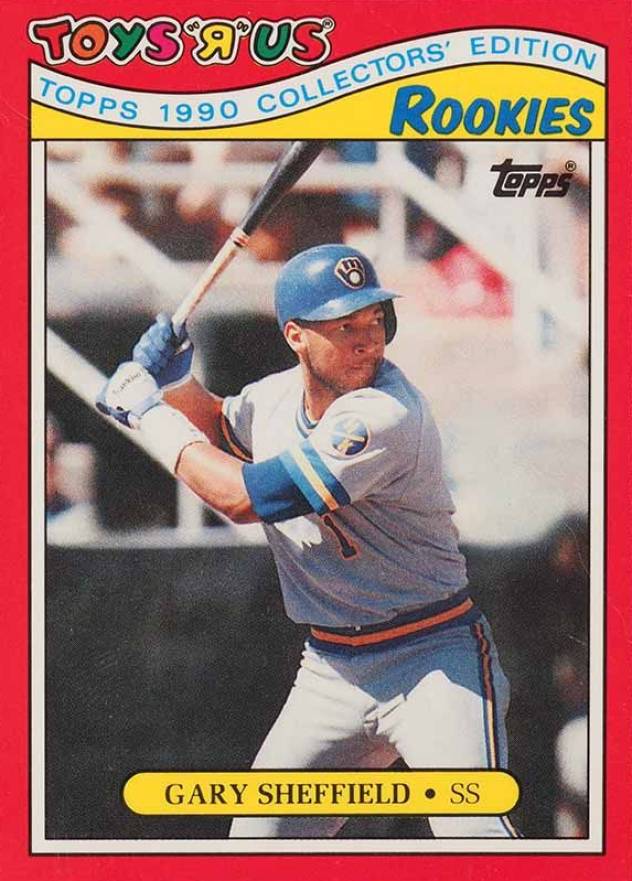1990 Toys R US Rookies Gary Sheffield #24 Baseball Card