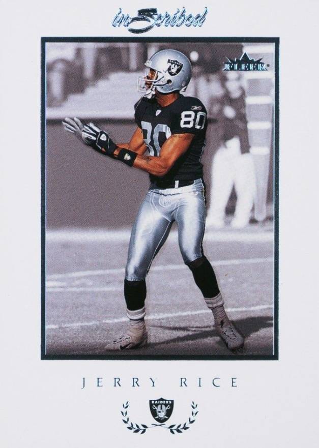 2004 Fleer Inscribed Jerry Rice #49 Football Card