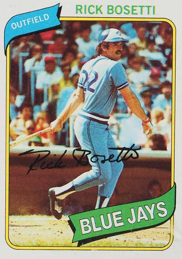 1980 Topps Rick Bosetti #277 Baseball Card