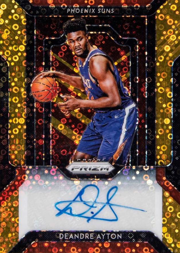 2018 Panini Prizm Fast Break Rookie Autograph DeAndre Ayton #FBDAY Basketball Card