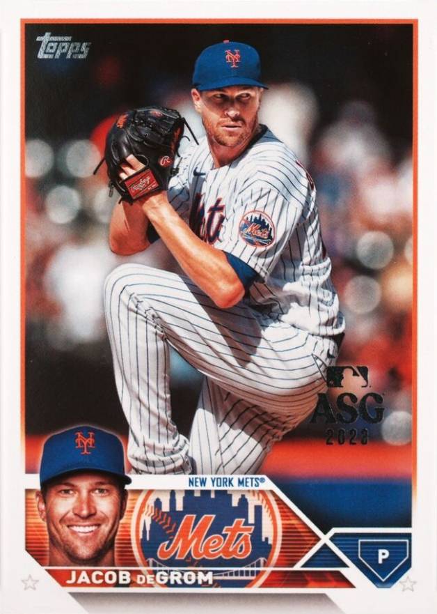 2023 Topps Jacob DeGrom #48 Baseball Card