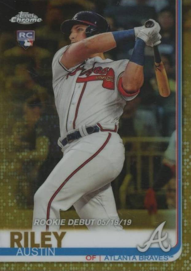 2019 Topps Chrome Update  Austin Riley #61 Baseball Card