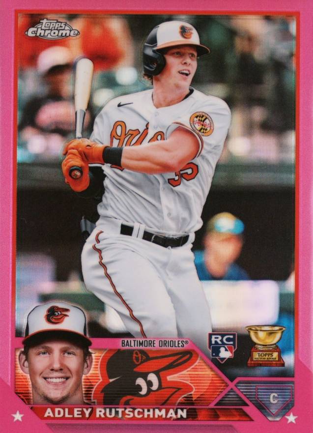 2023 Topps Chrome Adley Rutschman #1 Baseball Card