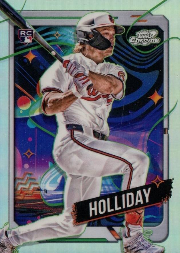 2024 Topps Chrome Cosmic Jackson Holliday #7 Baseball Card