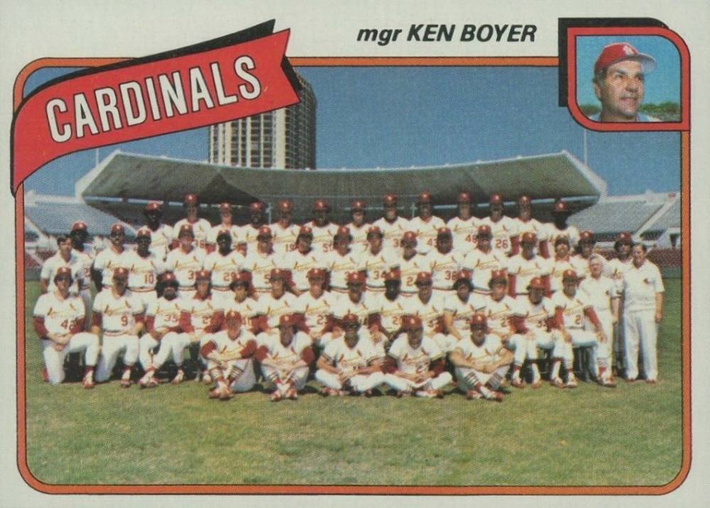 1980 Topps Ken Boyer #244 Baseball Card