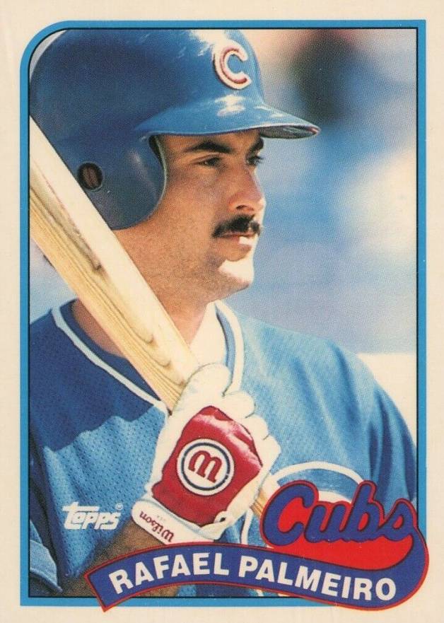 1989 Topps Tiffany Rafael Palmeiro #310 Baseball Card