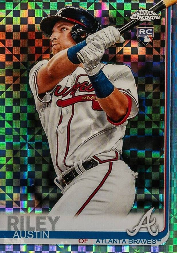 2019 Topps Chrome Update  Austin Riley #37 Baseball Card