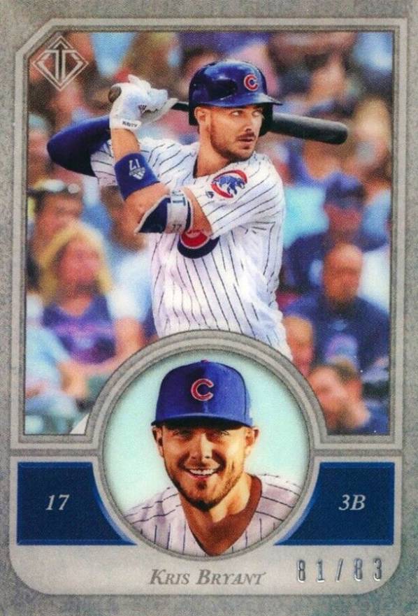 2018 Topps Transcendent Collection Icons Kris Bryant #20 Baseball Card