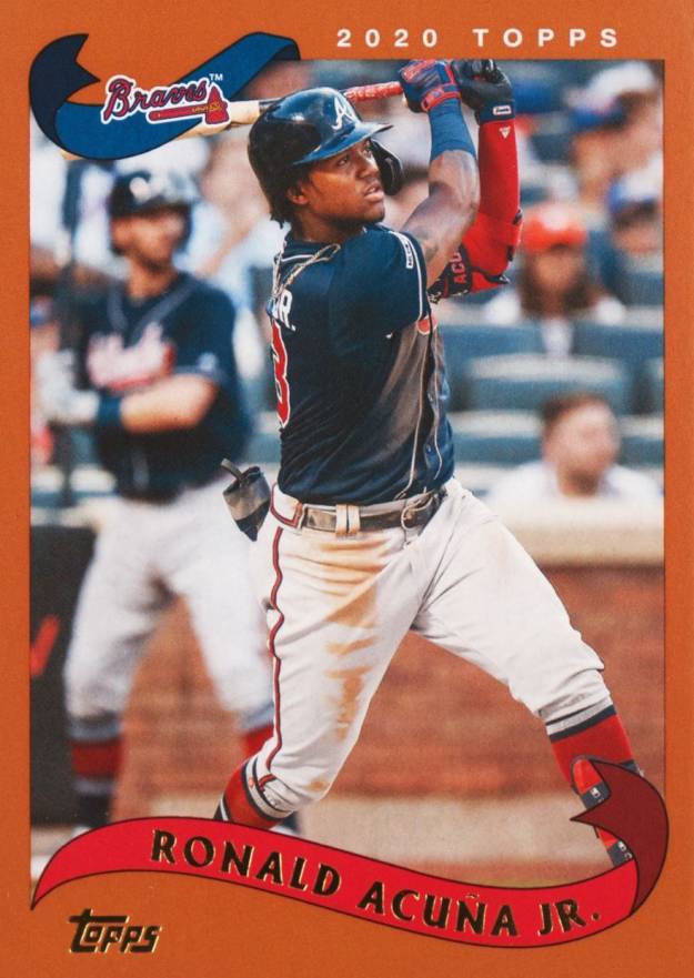 2020 Topps Archives Ronald Acuna Jr. #241 Baseball Card
