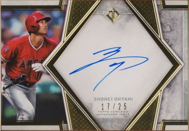 2019 Topps Transcendent Framed Transcendent Autographs Shohei Ohtani #SO Baseball Card