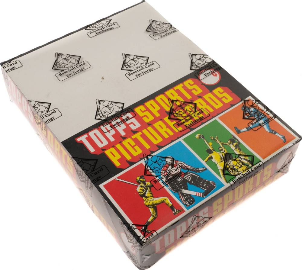 1978 Topps Rack Pack Box #RPB Baseball Card