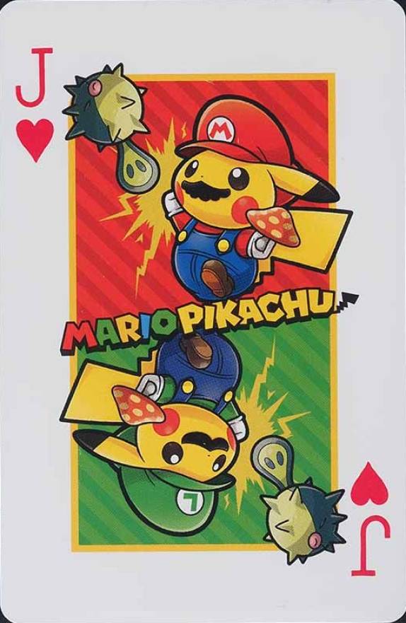pokemon mario cards Pokemon Mario Pikachu Rare Pokemon Hanafuda Card - PSA 10 Gem Mint