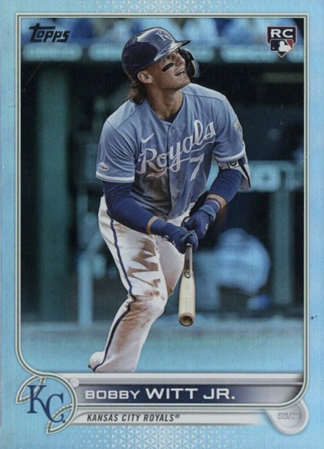 2022 Topps Update Bobby Witt Jr. #US100 Baseball Card
