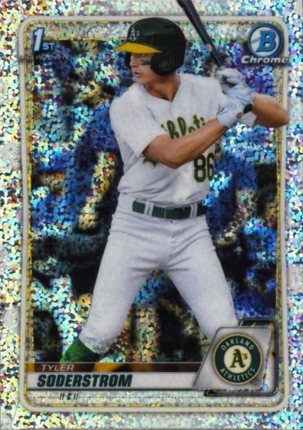 2020 Bowman Draft Tyler Soderstrom #BD119 Baseball Card