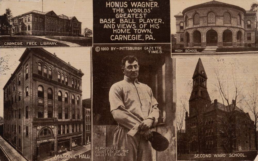 1900 Postcards & Trade Honus Wagner # Baseball Card