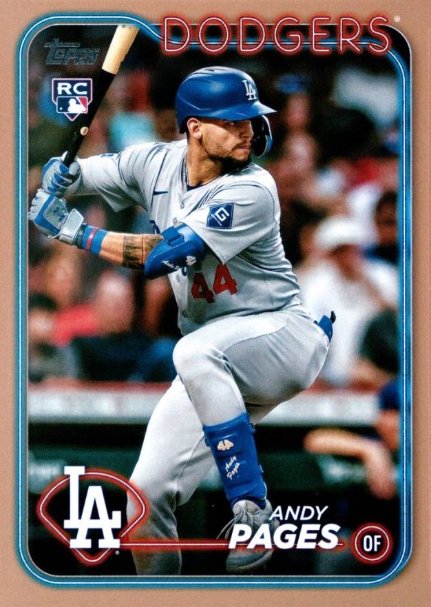 2024 Topps Update Andy Pages #US221 Baseball Card