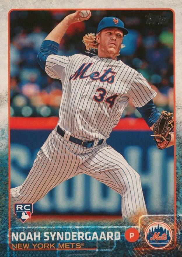 2015 Topps Update Noah Syndergaard #US157 Baseball Card