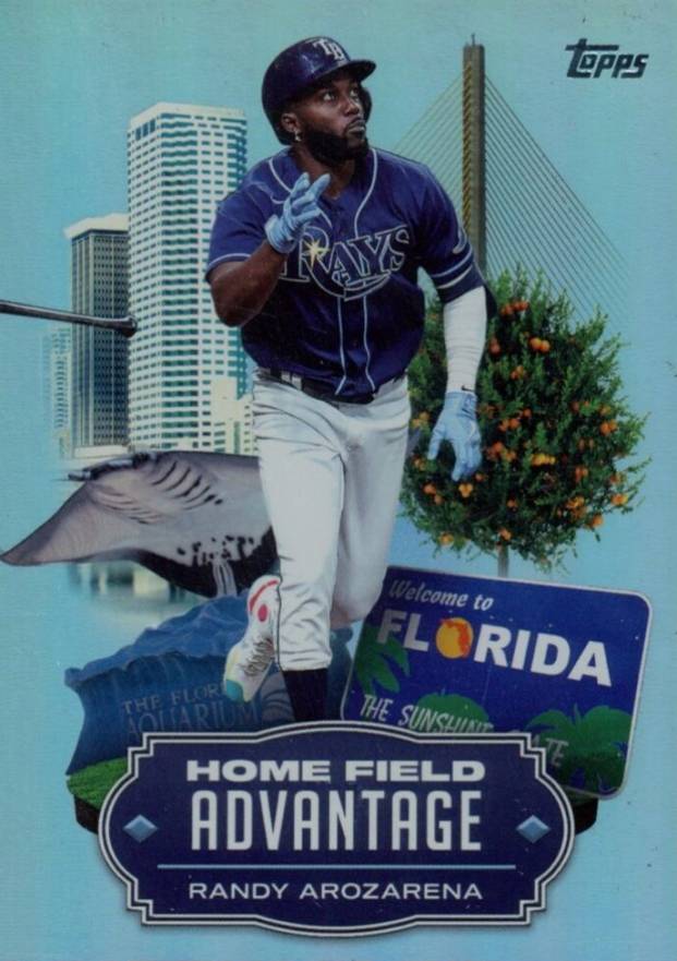 2023 Topps Home Field Advantage Randy Arozarena #HA29 Baseball Card