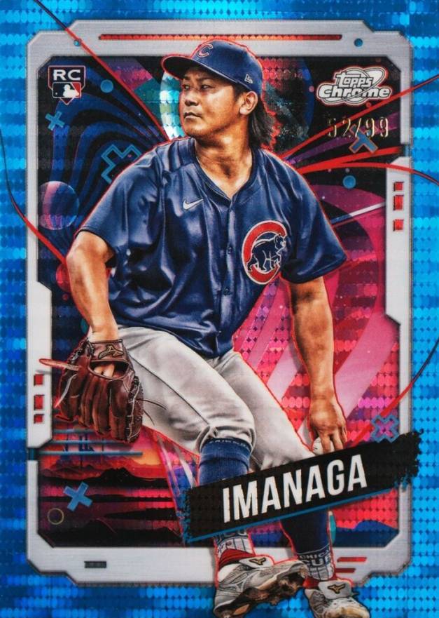 2024 Topps Chrome Cosmic Shota Imanaga #199 Baseball Card