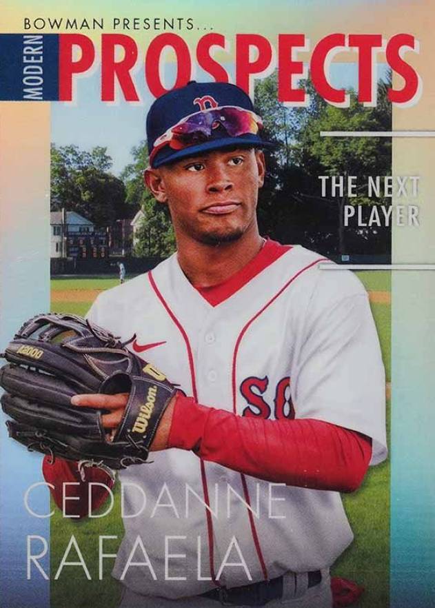 2023 Bowman Modern Prospects Ceddanne Rafaela #MP6 Baseball Card