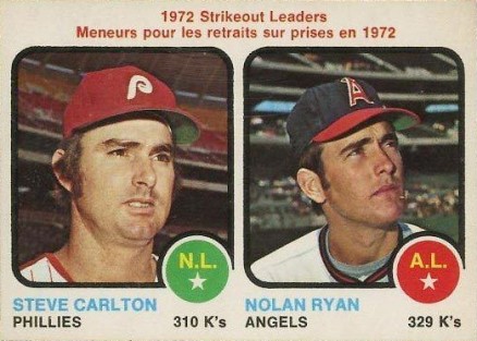 1973 O-Pee-Chee Steve Carlton #67 Baseball Card
