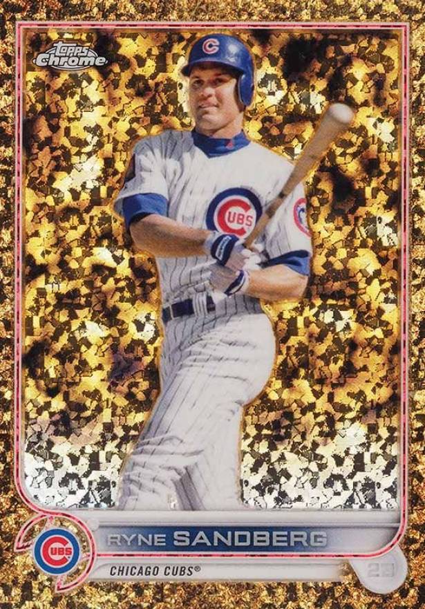 2022 Topps Gilded Collection Ryne Sandberg #28 Baseball Card