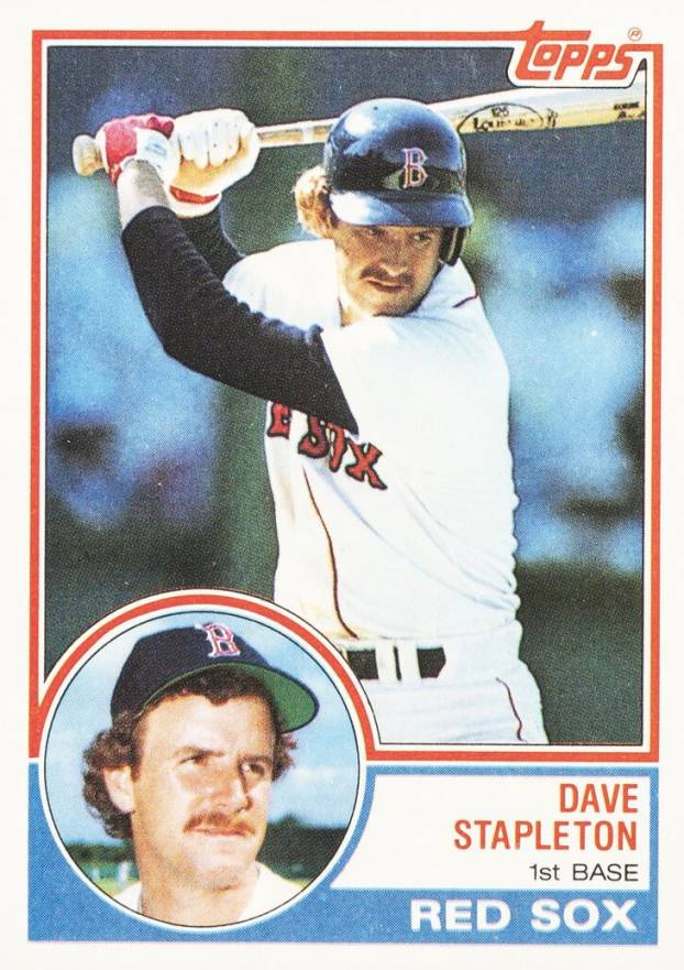 1983 Topps Dave Stapleton #239 Baseball Card
