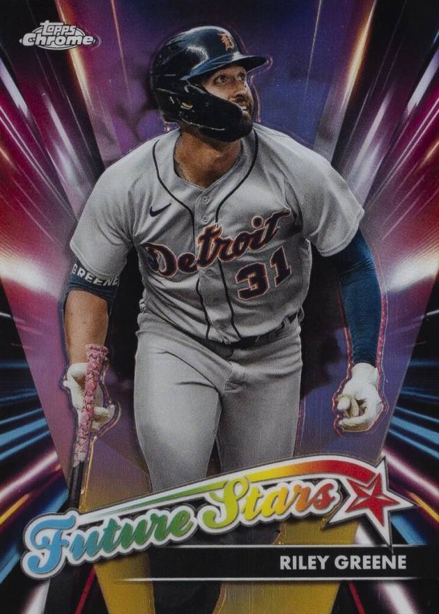 2024 Topps Chrome Future Stars Riley Greene #FS16 Baseball Card