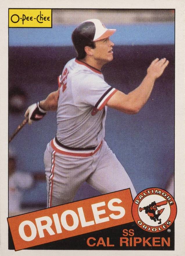 1985 O-Pee-Chee Cal Ripken Jr. #30 Baseball Card